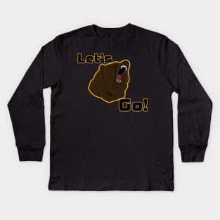 Boston Bear Go! Kids Long Sleeve T-Shirt